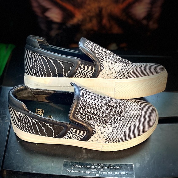 ASH slip on shoes black and white - Picture 2 of 7